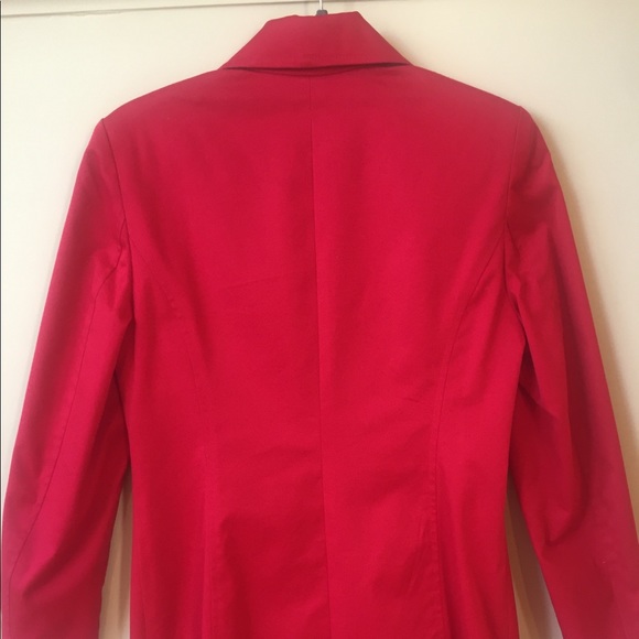 Caslon Red Spring 3/4 Length Jacket - Picture 7 of 7